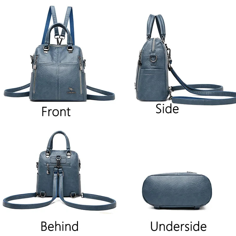 Sac à Dos Cuir Convertible Femme Quotidien