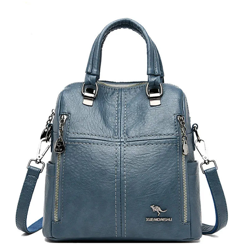 Sac à Dos Cuir Convertible Femme Quotidien