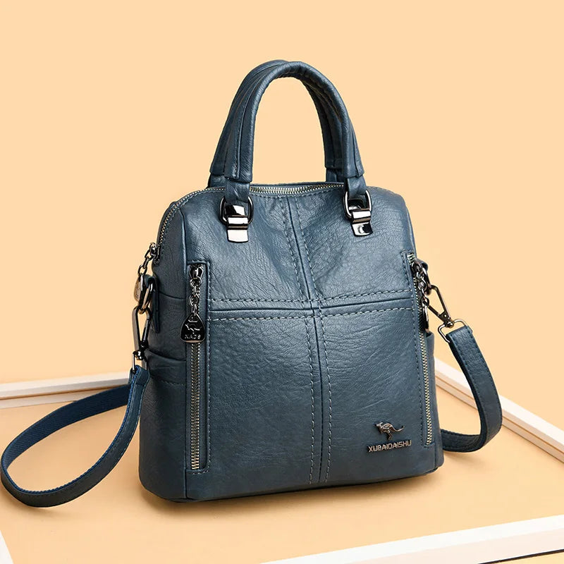 Sac à Dos Cuir Convertible Femme Quotidien
