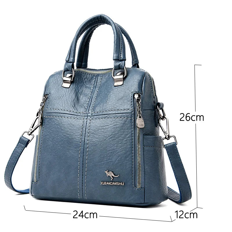 Sac à Dos Cuir Convertible Femme Quotidien