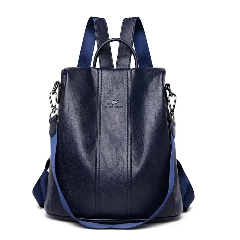 Sac à Dos Cuir Femme Souple Convertible
