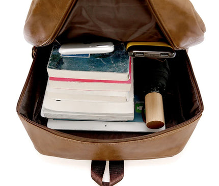 Sac à Dos Cuir Ordinateur Quotidien Masculin