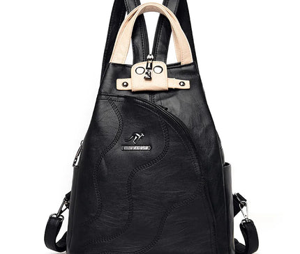 Sac à Dos Cuir Femme Poignée Amovible