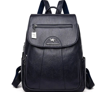 Sac à Dos Cuir Agneau Souple Femme