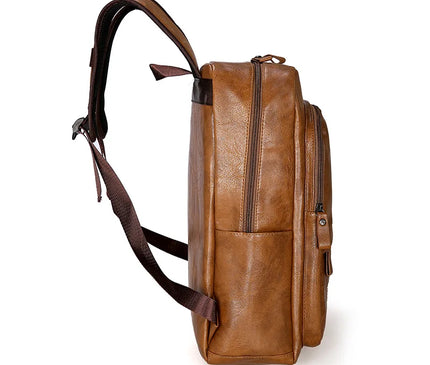 Sac à Dos Cuir Homme Élégant Portable