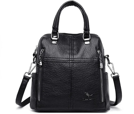 Sac à Dos Cuir Femme Convertible Urbain