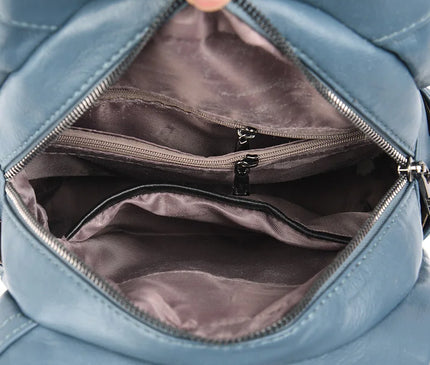 Sac à Dos Cuir Femme Poignée Amovible