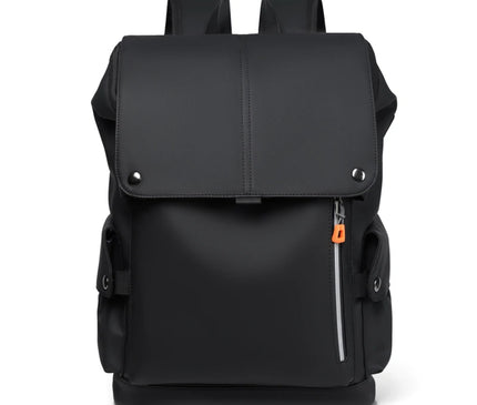 Sac à Dos Cuir Professionnel USB et Étanche