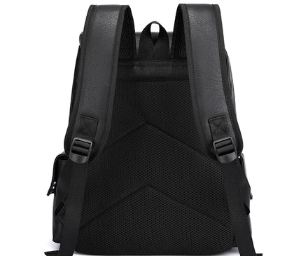 Sac à Dos Cuir Homme Grand Ordinateur Casual