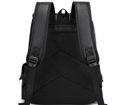 Sac à Dos Cuir Homme Grand Ordinateur Casual