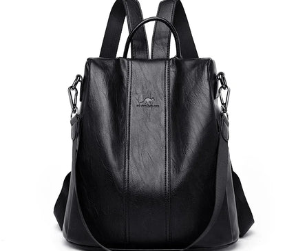 Sac à Dos Cuir Femme Anti-Vol Moderne
