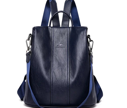 Sac à Dos Cuir Femme Souple Convertible