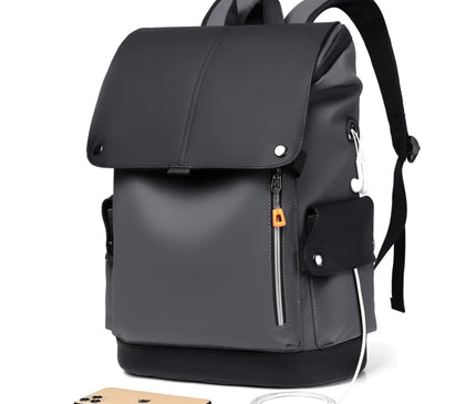 Sac à Dos Cuir Homme Professionnel PC Étanche