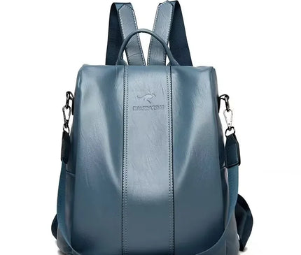 Sac à Dos Cuir Discret Anti-Vol Féminin