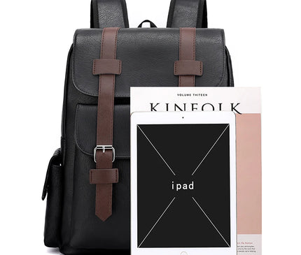 Sac à Dos Cuir Élégant Urbain Homme