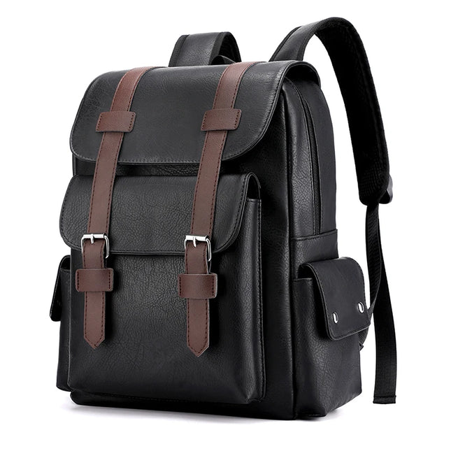 Sac à Dos Cuir Élégant Urbain Homme