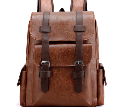 Sac à Dos Cuir Élégant Urbain Homme